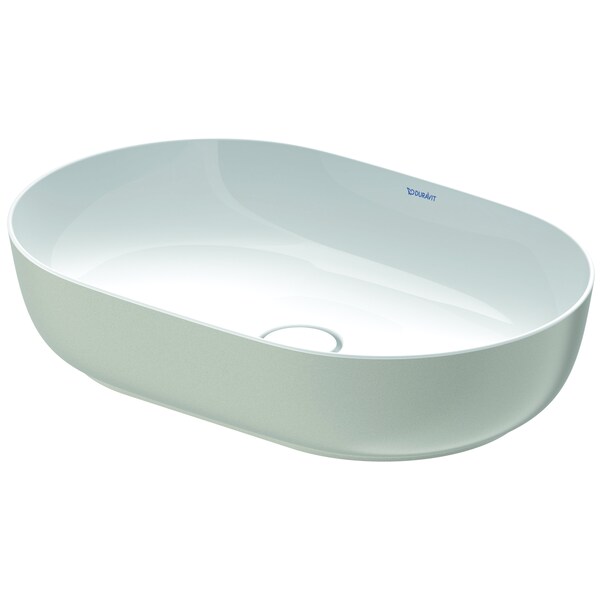 Duravit Luv AboveCounter Bathroom Sink 0379602300 Gray Satin Matt